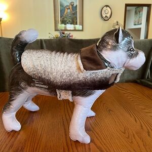 Coco Lane Couture Small Reversible 100% Polyester Fur Coat